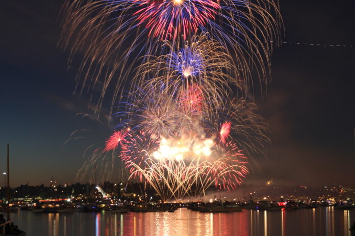 4th of July Fireworks in Seattle
