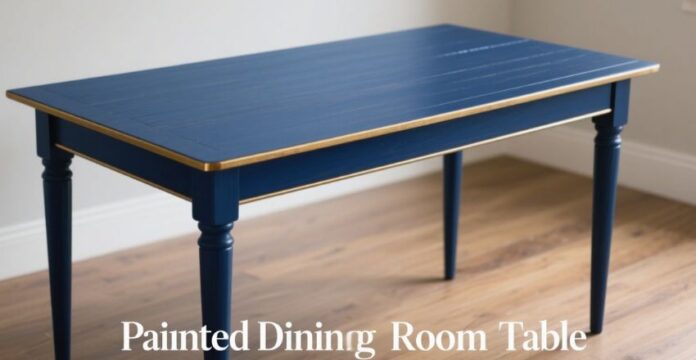 Painted Dining Room Table