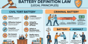 Battery Definition Law Explained: Meaning, Legal Elements