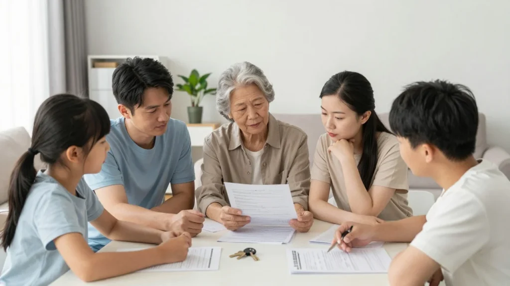 A worked example for a residuary estate