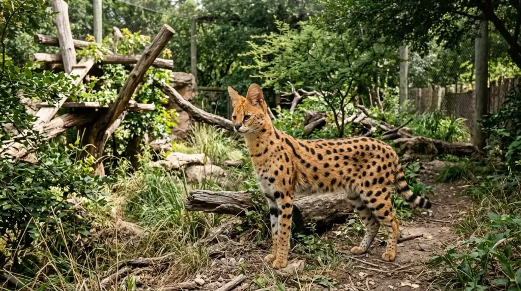 Don't Confuse a Serval With a Savannah Cat