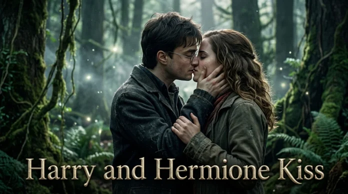 Harry and Hermione Kiss